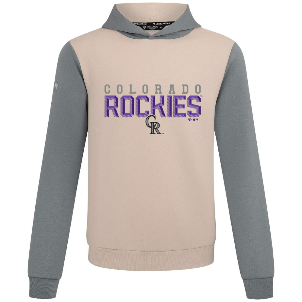 Colorado Rockies Levelwear Throwback Carve Ultimate Hoodie discount