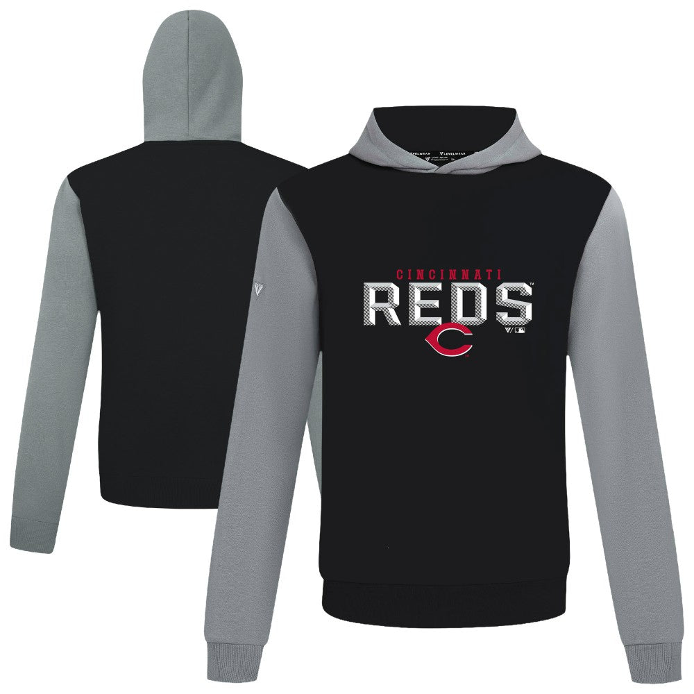 Cincinnati Reds Levelwear Throwback Carve Ultimate Hoodie Sale