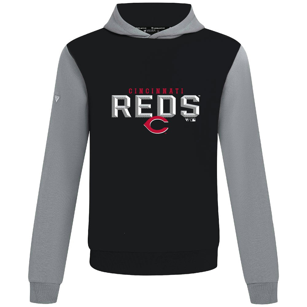 Cincinnati Reds Levelwear Throwback Carve Ultimate Hoodie Sale