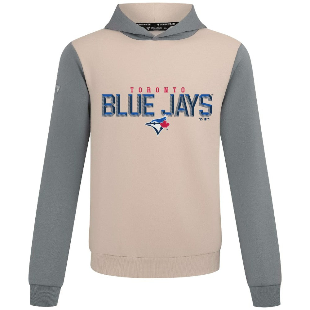Toronto Blue Jays Levelwear Throwback Carve Ultimate Hoodie Lifestyle