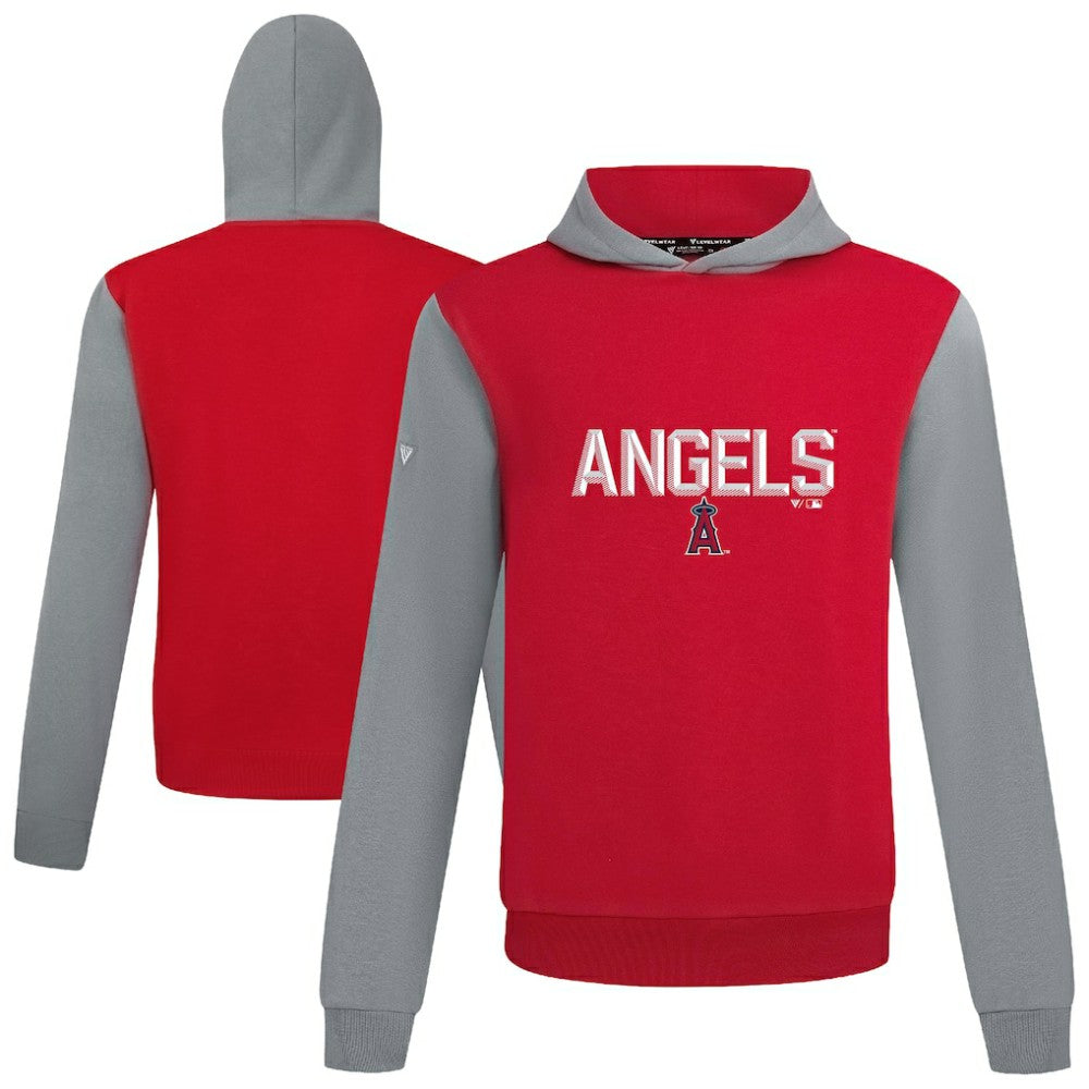 Los Angeles Angels Levelwear Throwback Carve Ultimate Hoodie On Sale