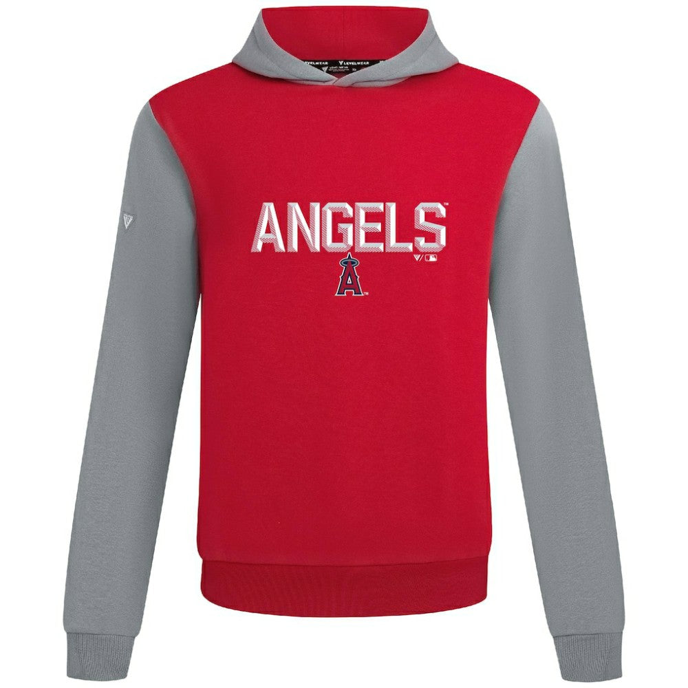 Los Angeles Angels Levelwear Throwback Carve Ultimate Hoodie On Sale