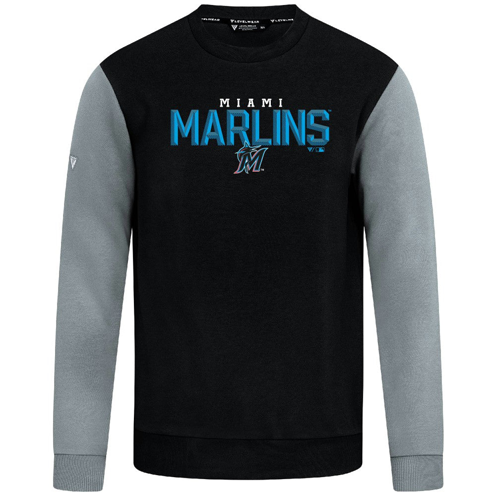 Miami Marlins Levelwear Throwback Ultimate Carve Sweatshirt Sale