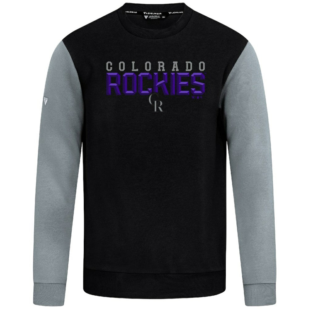 Colorado Rockies Levelwear Throwback Ultimate Carve Sweatshirt Online