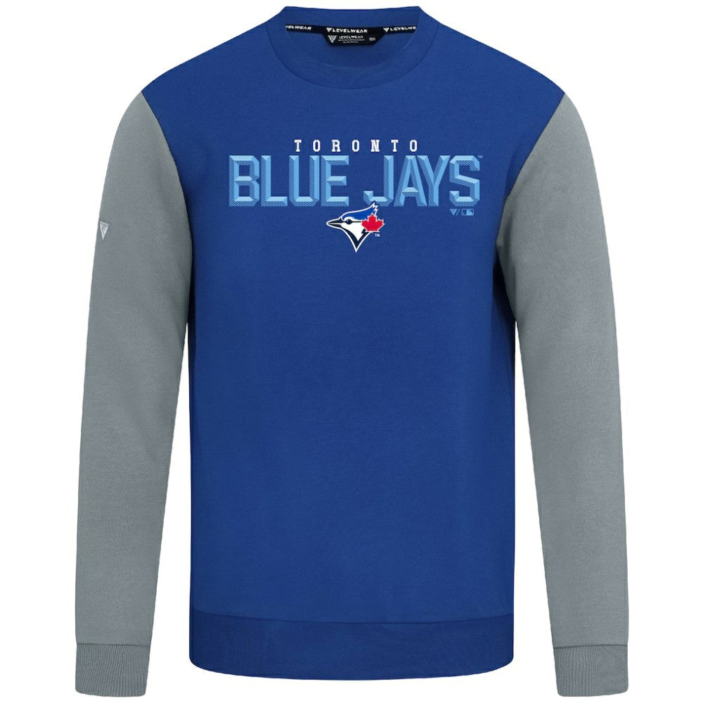 Toronto Blue Jays Levelwear Throwback Ultimate Carve Sweatshirt On Sale