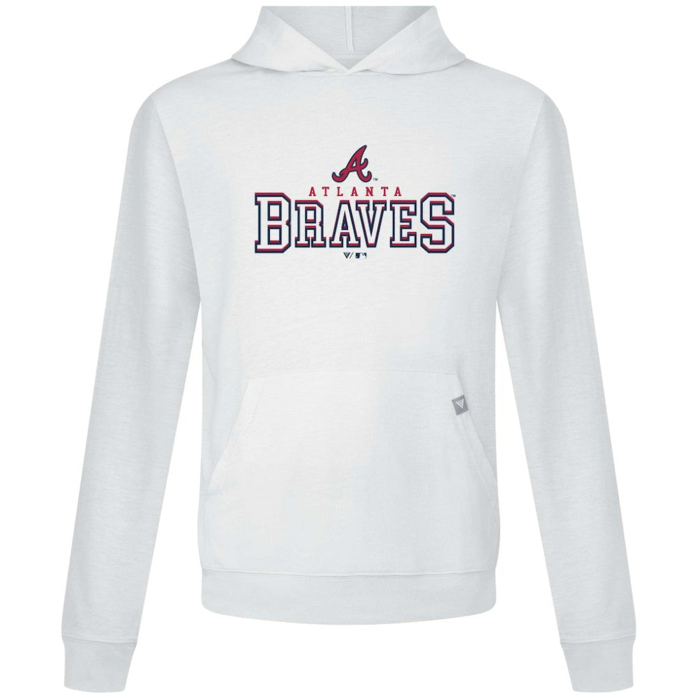 Atlanta Braves Levelwear Relay Journey Pullover Hoodie On Sale