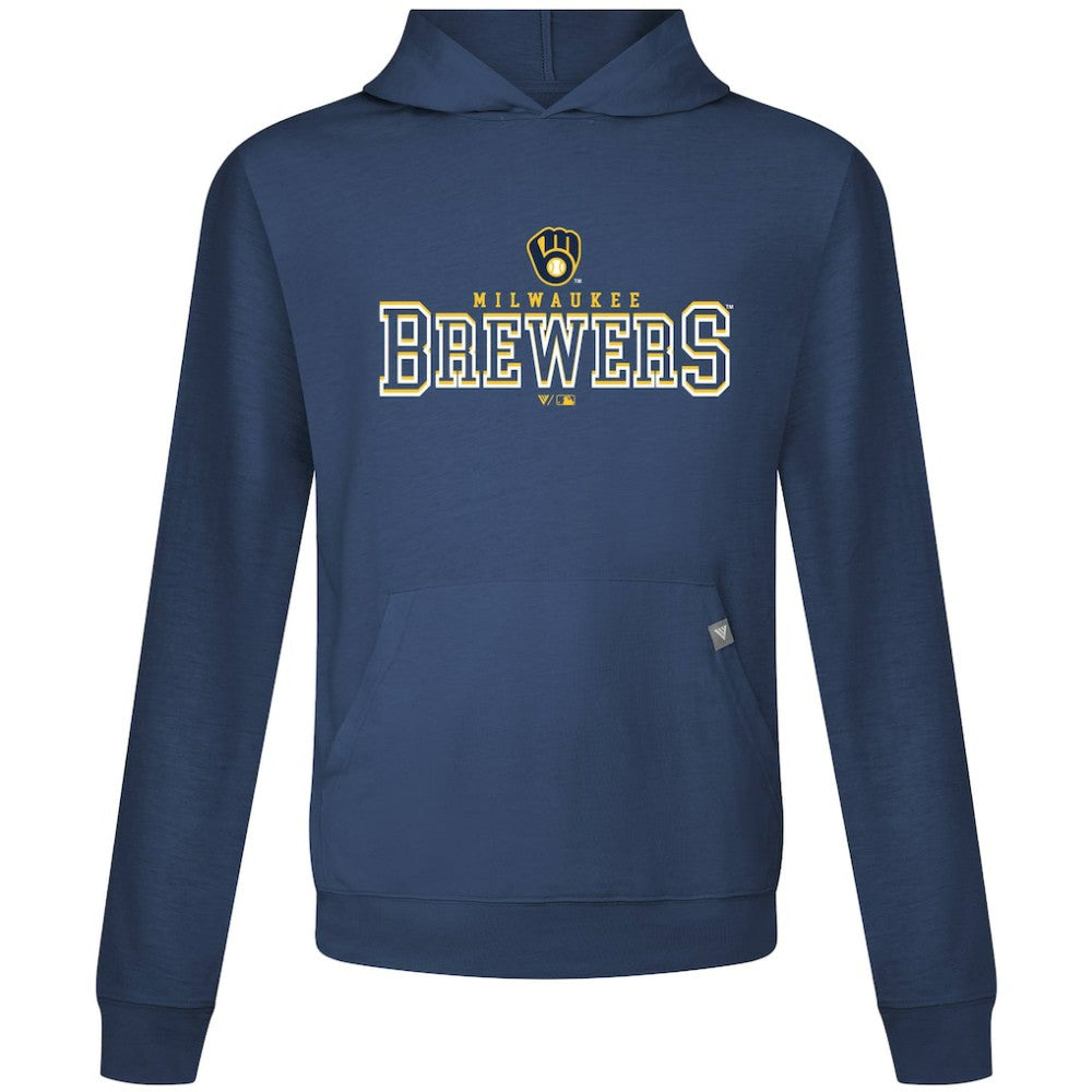 Milwaukee Brewers Levelwear Relay Journey Pullover Hoodie Clearance