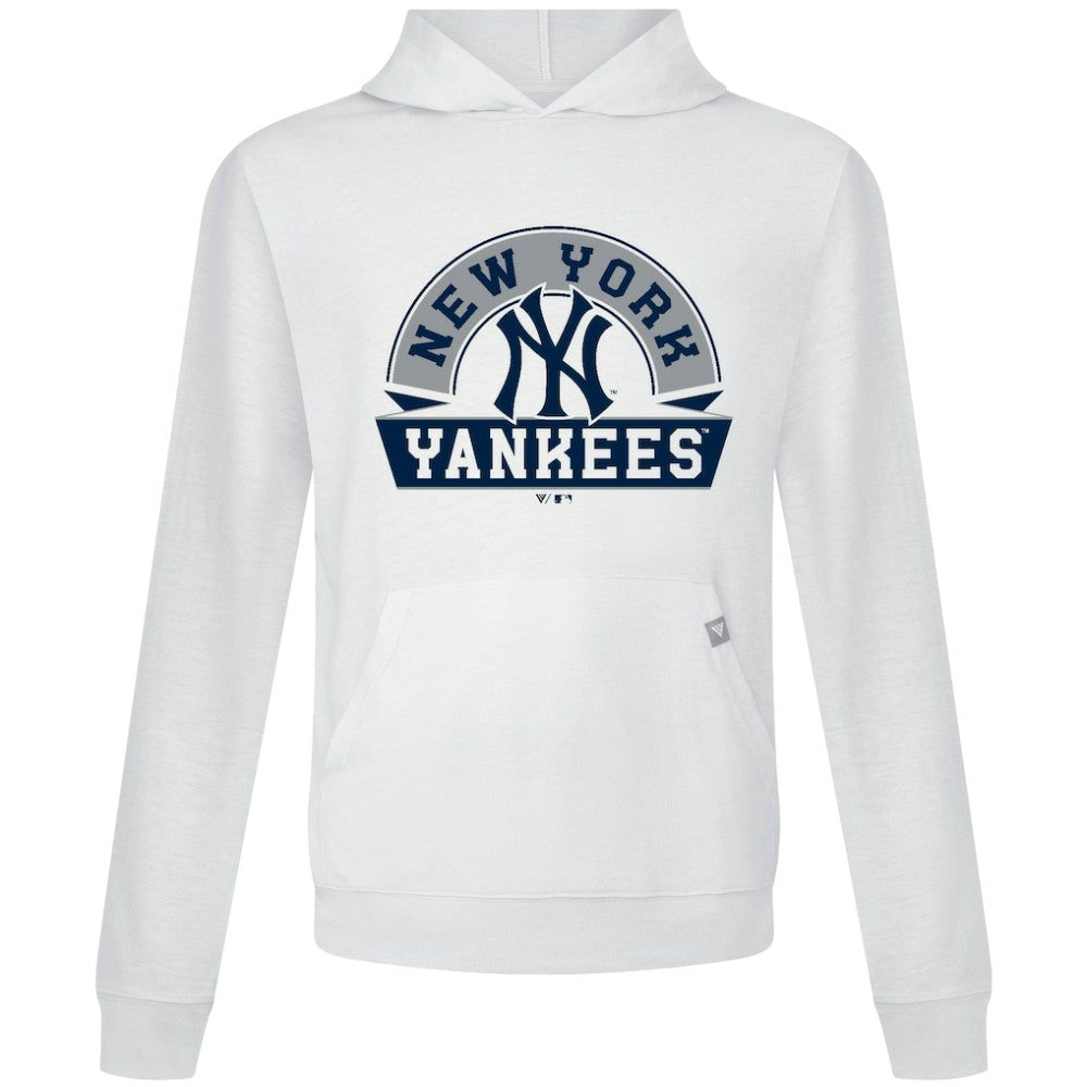 New York Yankees Levelwear Relay Banner Arch Pullover Hoodie On Sale