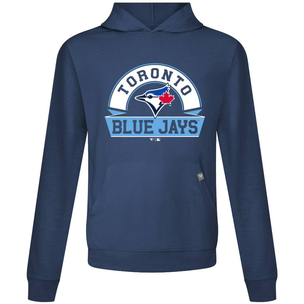 Toronto Blue Jays Levelwear Relay Banner Arch Pullover Hoodie Clearance