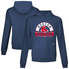 Boston Red Sox Levelwear Relay Banner Arch Pullover Hoodie On Sale