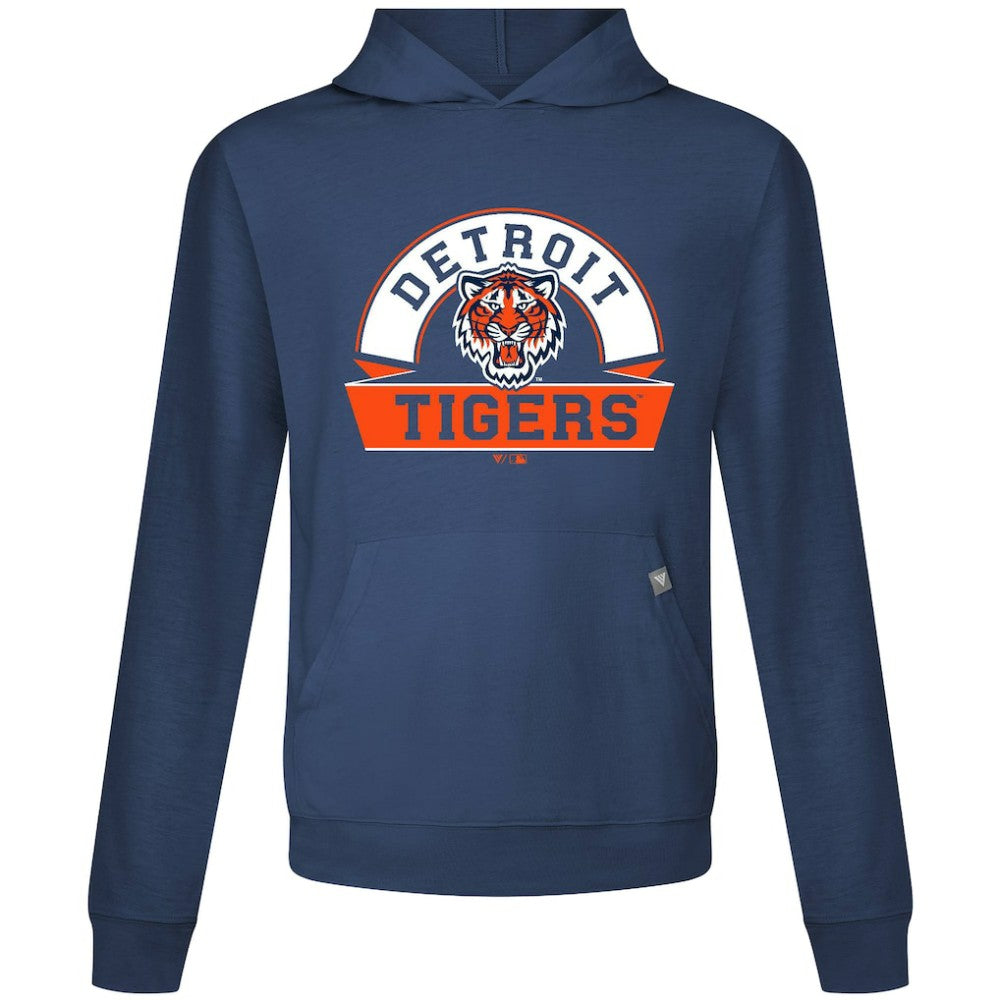 Detroit Tigers Levelwear Relay Banner Arch Pullover Hoodie Lifestyle