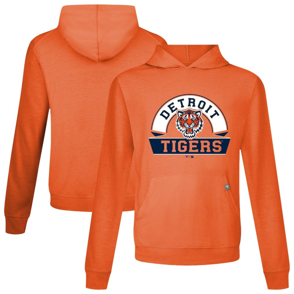 Detroit Tigers Levelwear Relay Banner Arch Pullover Hoodie Lifestyle