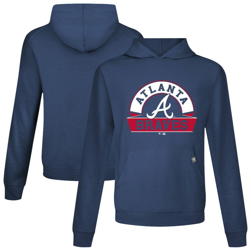 Atlanta Braves Levelwear Relay Banner Arch Pullover Hoodie Online