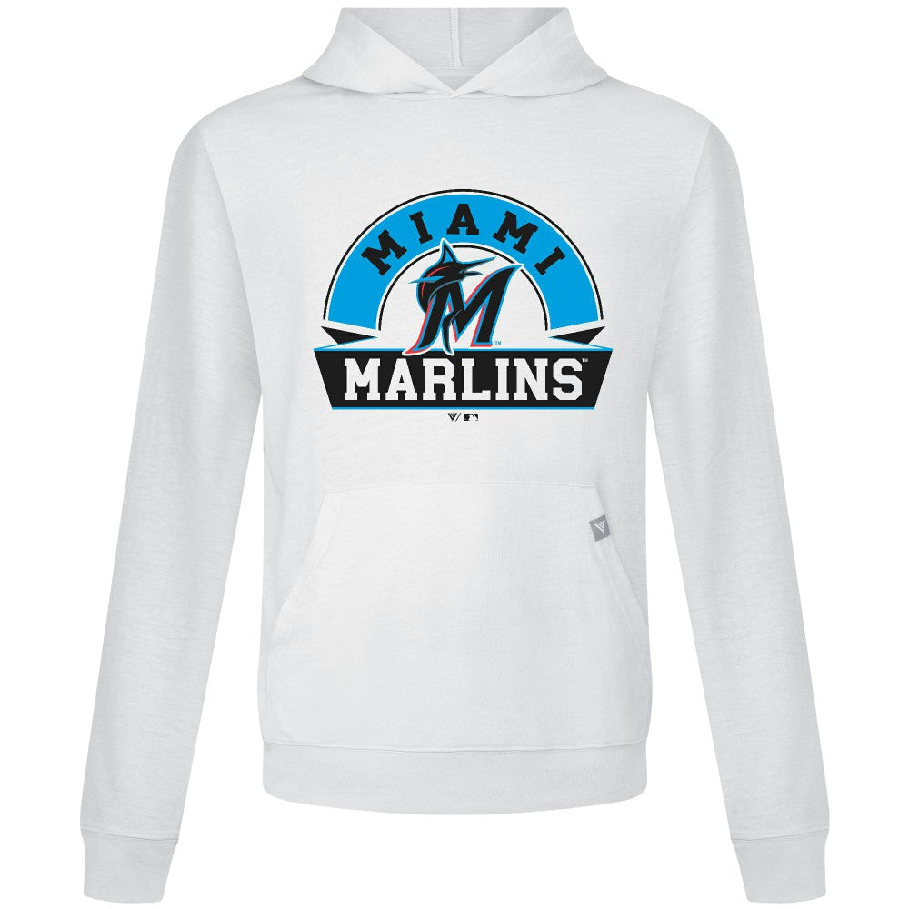 Miami Marlins Levelwear Relay Banner Arch Pullover Hoodie for sale
