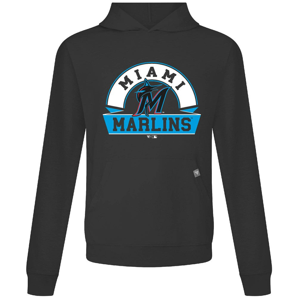 Miami Marlins Levelwear Relay Banner Arch Pullover Hoodie discount
