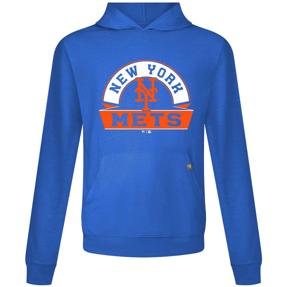 New York Mets Levelwear Relay Banner Arch Pullover Hoodie Online