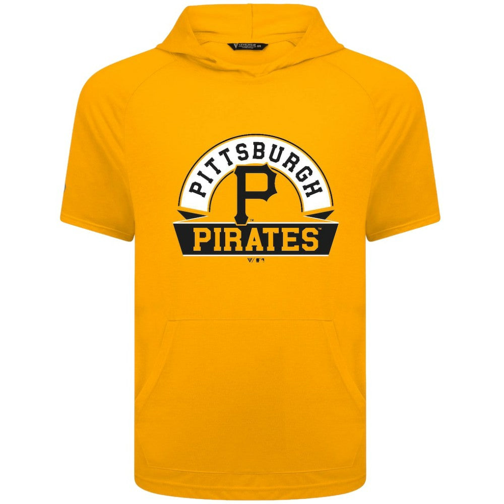 Pittsburgh Pirates Levelwear Phase Banner Arch Hoodie T-Shirt Sale