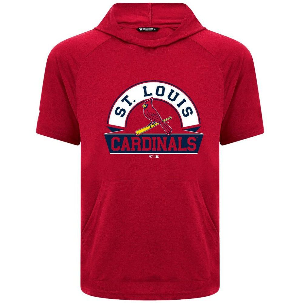 St. Louis Cardinals Levelwear Phase Banner Arch Hoodie T-Shirt discount