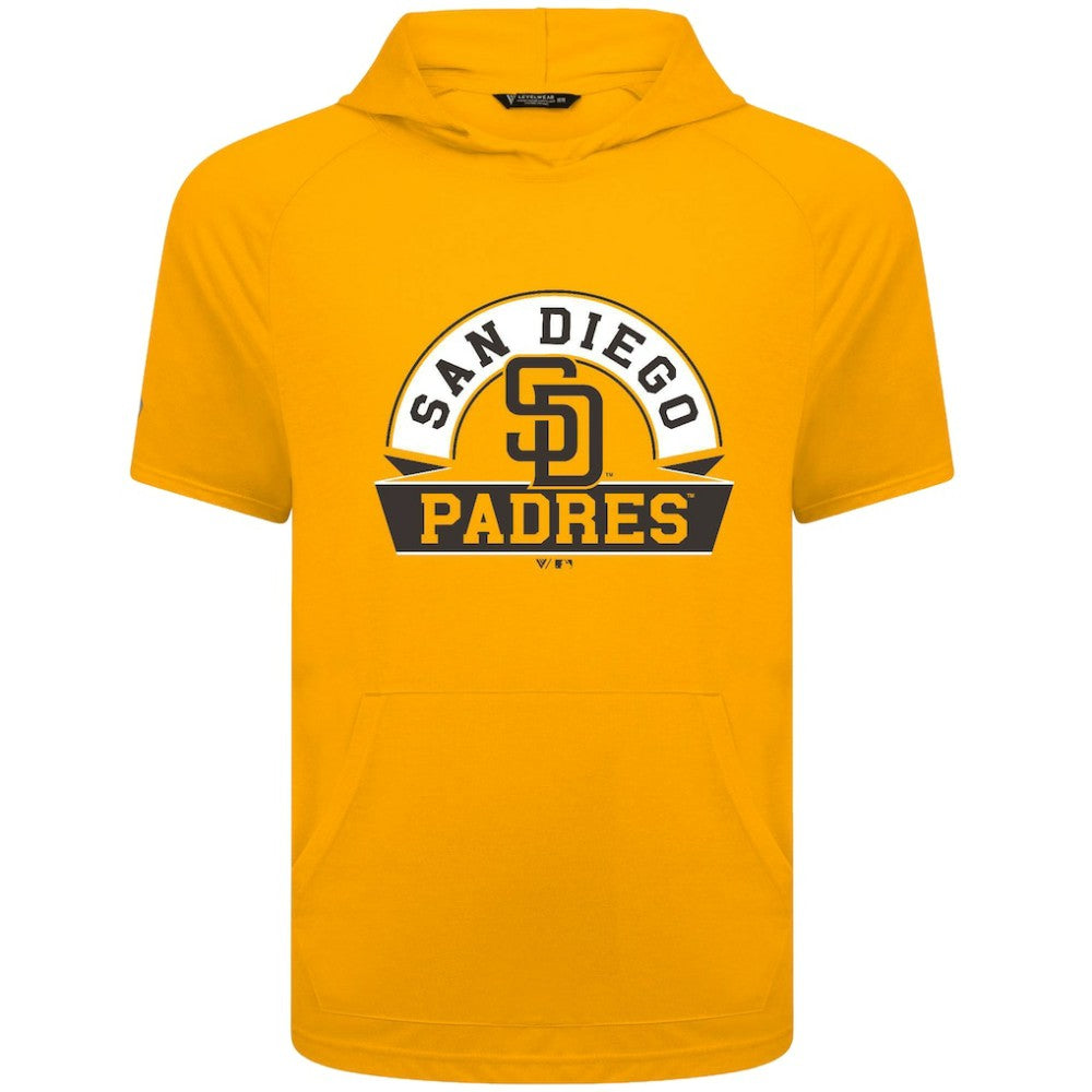 San Diego Padres Levelwear Phase Banner Arch Hoodie T-Shirt Sale
