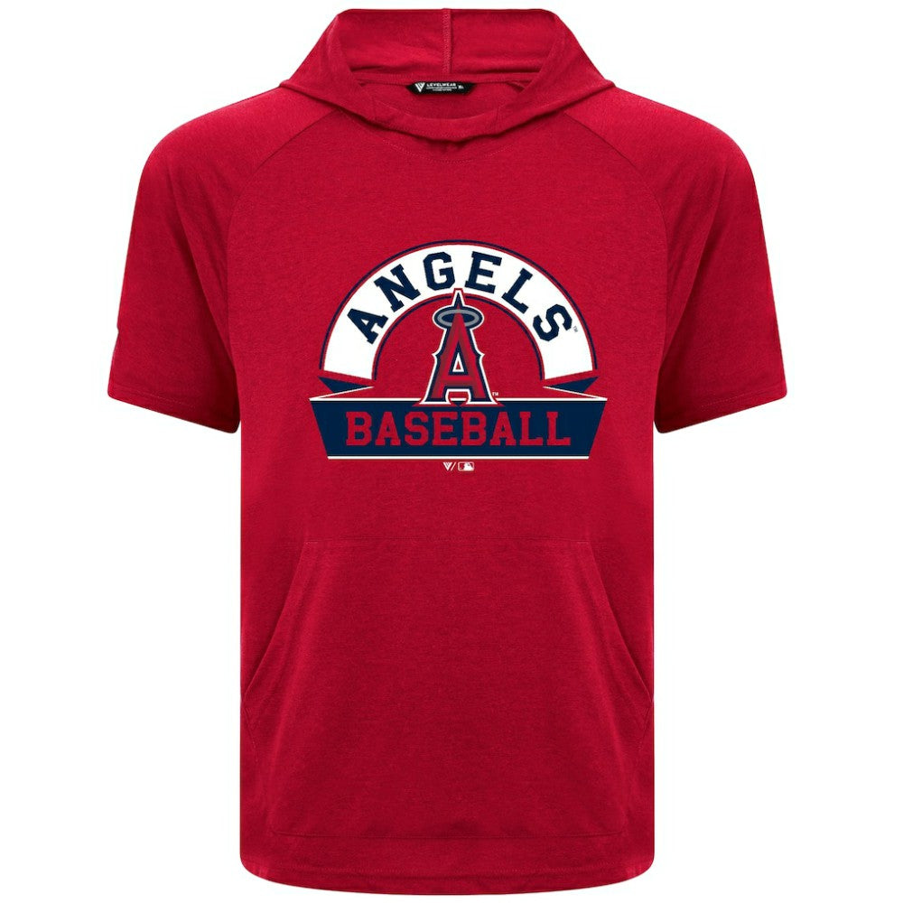 Los Angeles Angels Levelwear Phase Banner Arch Hoodie T-Shirt Online