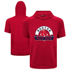 Boston Red Sox Levelwear Phase Banner Arch Hoodie T-Shirt On Sale
