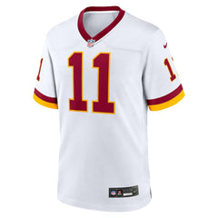 Luke McCaffrey Washington Commanders Game Super Bowl Era Jersey White - Nike