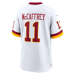 Luke McCaffrey Washington Commanders Game Super Bowl Era Jersey White - Nike