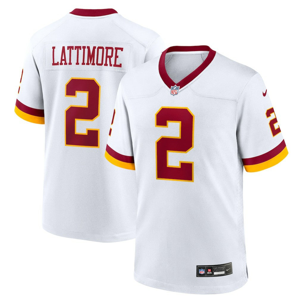 Marshon Lattimore Washington Commanders Game Super Bowl Era Jersey White - Nike