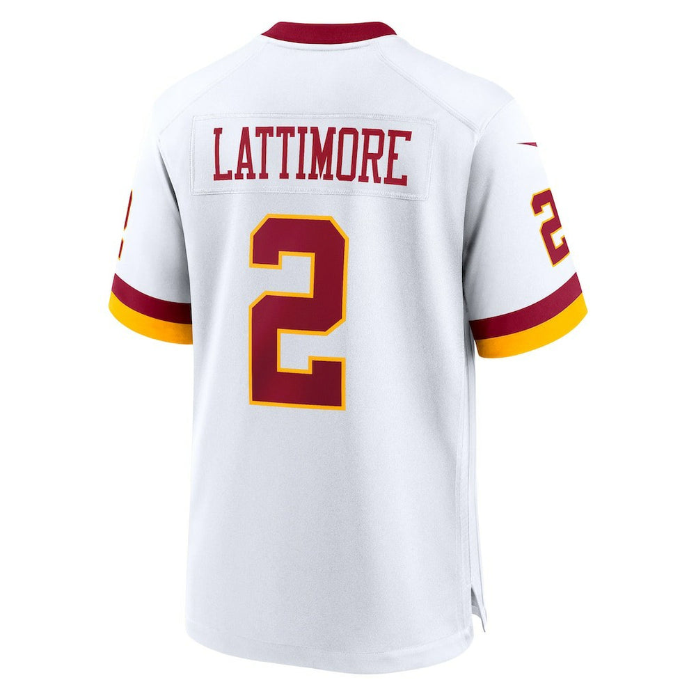 Marshon Lattimore Washington Commanders Game Super Bowl Era Jersey White - Nike