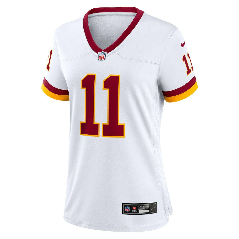 Luke McCaffrey Washington Commanders Women's Game Super Bowl Era Jersey White - Nike
