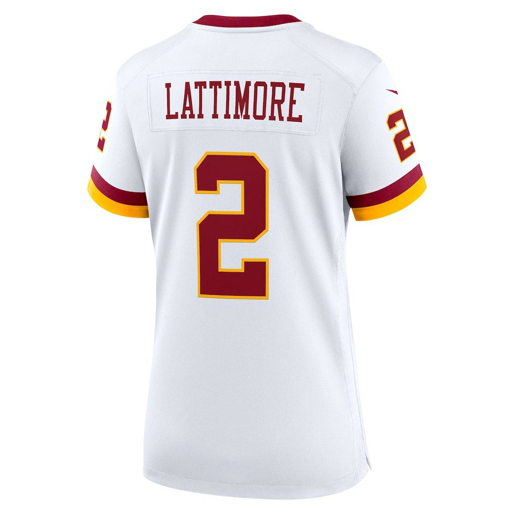 Marshon Lattimore Washington Commanders Women's Game Super Bowl Era Jersey - White | NFL Jerseys