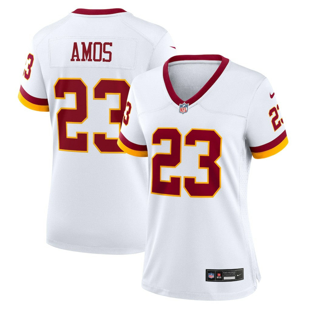 Trey Amos Washington Commanders Women's Game Super Bowl Era Jersey White - Nike