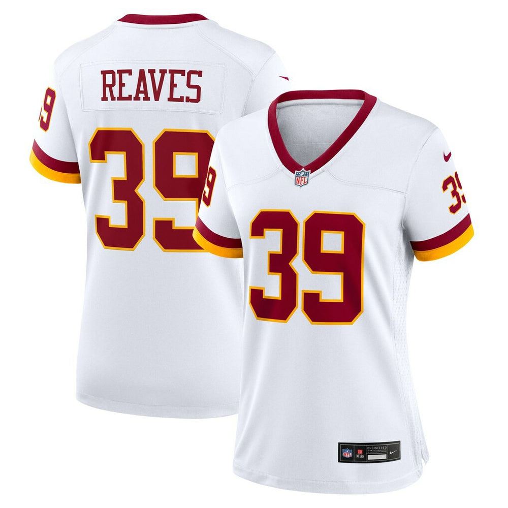 Jeremy Reaves Washington Commanders Women's Game Super Bowl Era Jersey White - Nike