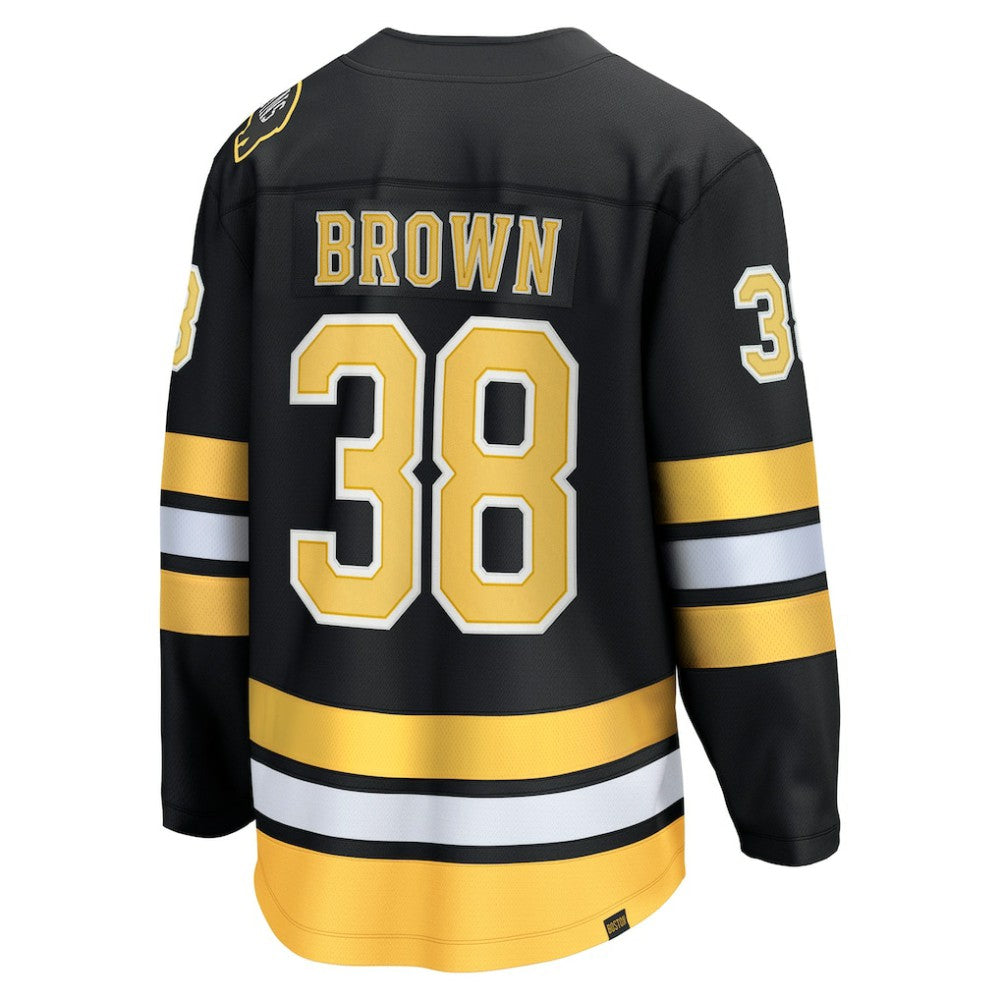 Patrick Brown Boston Bruins Fanatics Home Breakaway Player Jersey Black