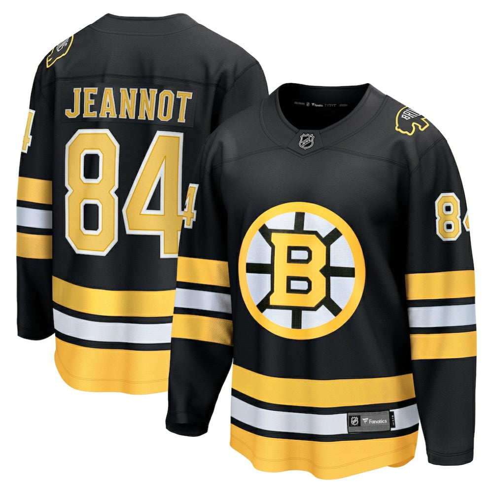 Tanner Jeannot Boston Bruins Fanatics Home Breakaway Player Jersey Black