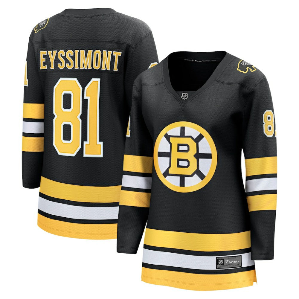 Michael Eyssimont Boston Bruins Fanatics Women's Home Breakaway Player Jersey Black
