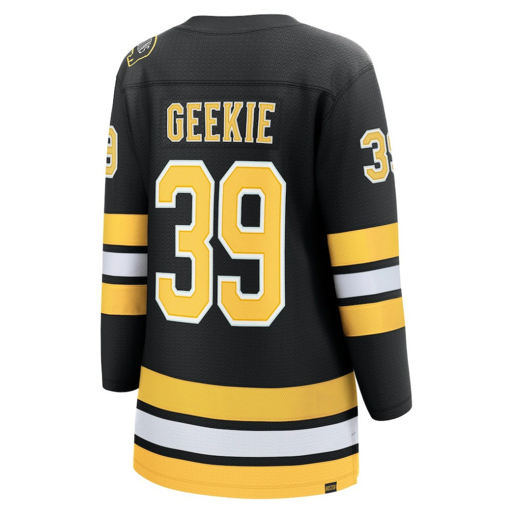 Morgan Geekie Boston Bruins Fanatics Women's Home Breakaway Player Jersey Black