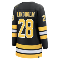 Elias Lindholm Boston Bruins Fanatics Women's Home Breakaway Player Jersey Black