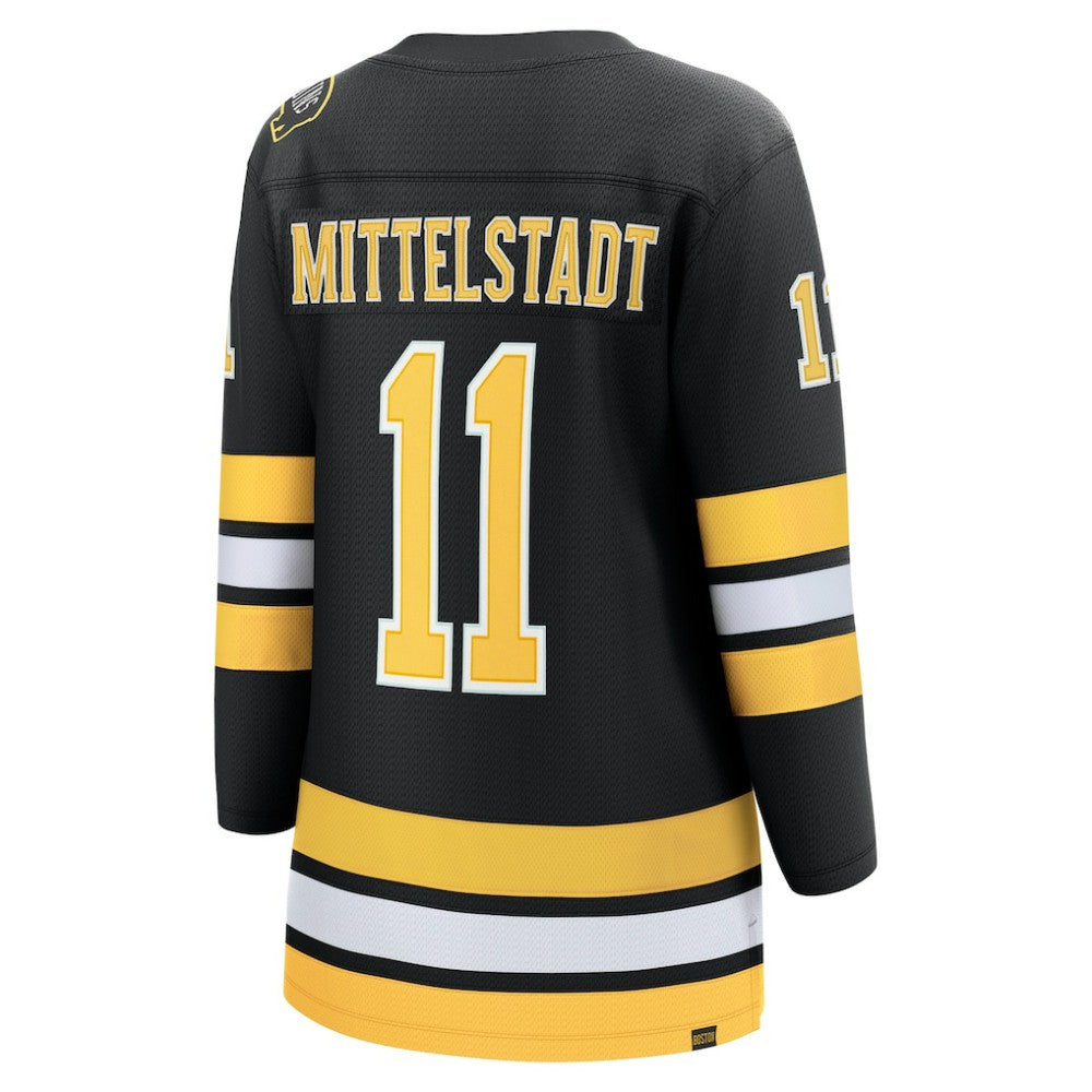 Casey Mittelstadt Boston Bruins Fanatics Women's Home Breakaway Player Jersey Black