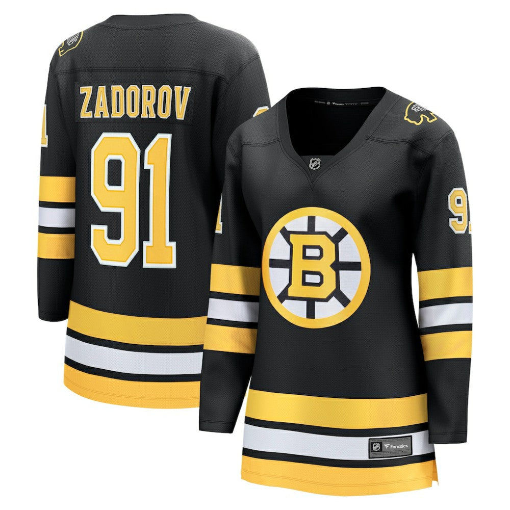 Nikita Zadorov Boston Bruins Fanatics Women's Home Breakaway Player Jersey Black
