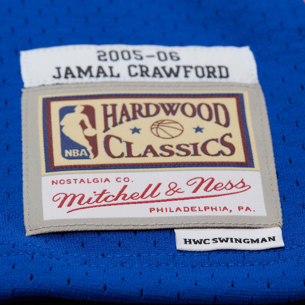 Mitchell & Ness - Jamal Crawford New York Knicks 2005/06 Hardwood Classics Swingman Jersey - Blue