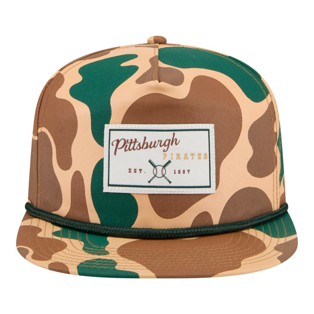 Pittsburgh Pirates New Era Duck 19TWENTY Adjustable Hat Lifestyle