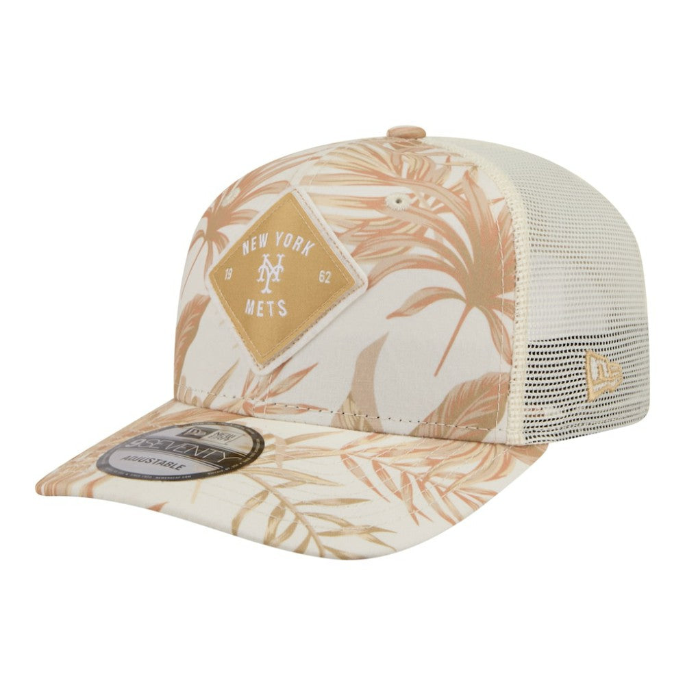 New York Mets New Era Tonal Palm 9SEVENTY Adjustable Trucker Hat On Sale