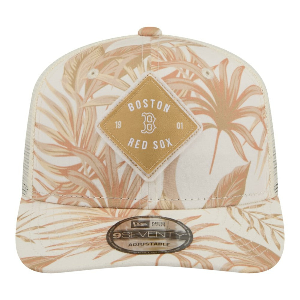Boston Red Sox New Era Tonal Palm 9SEVENTY Adjustable Trucker Hat Near Me