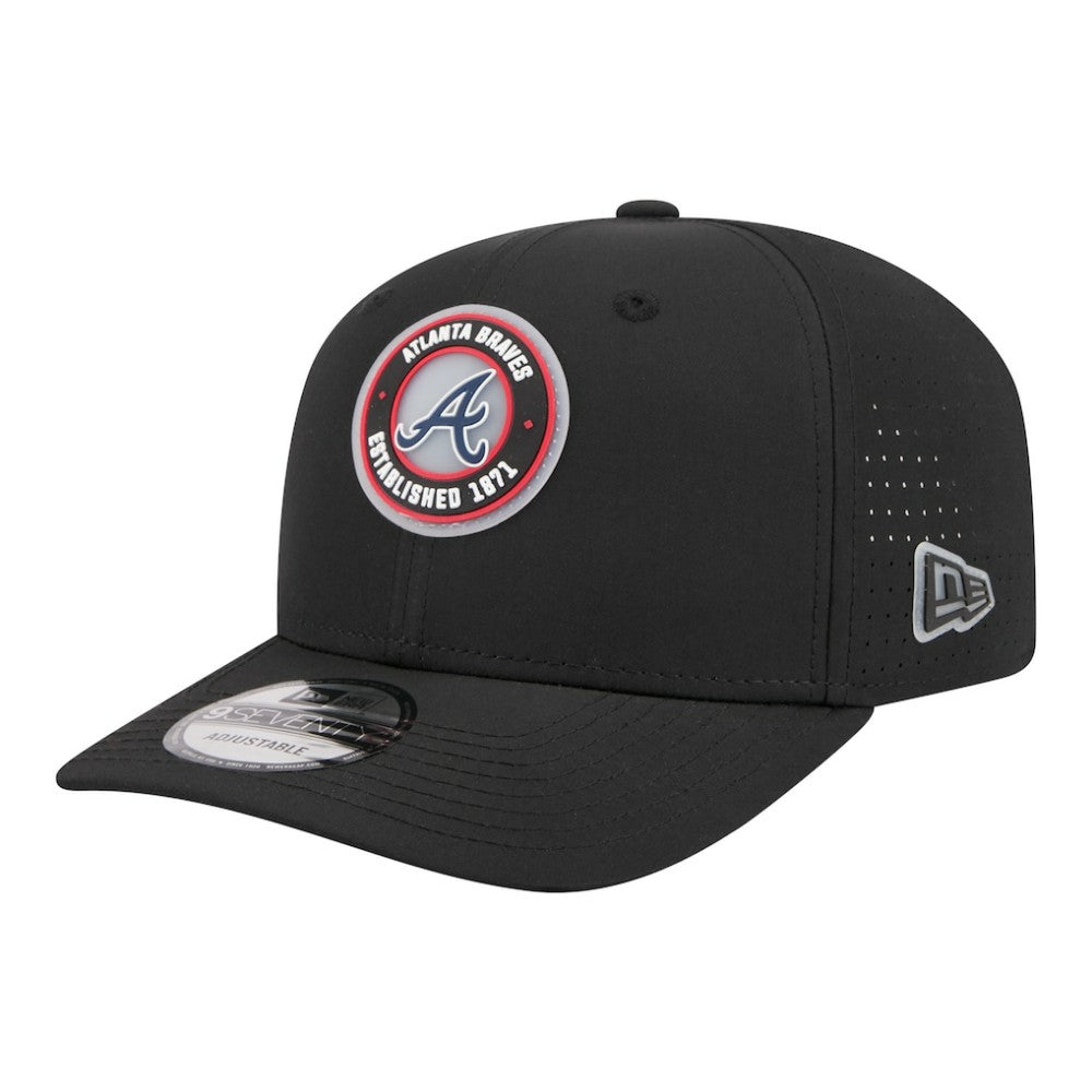 Atlanta Braves New Era Circle 9SEVENTY Adjustable Hat Lifestyle