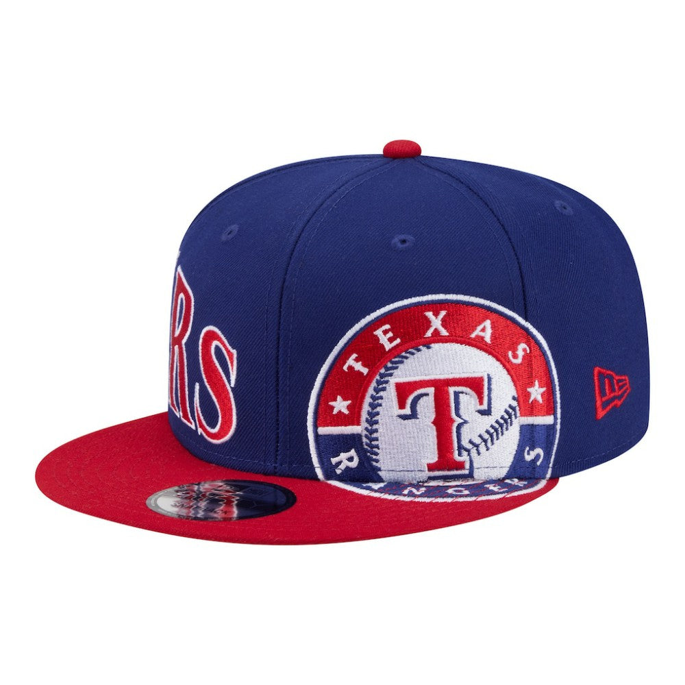 Texas Rangers New Era Stretched Two-Tone 9FIFTY Adjustable Hat discount