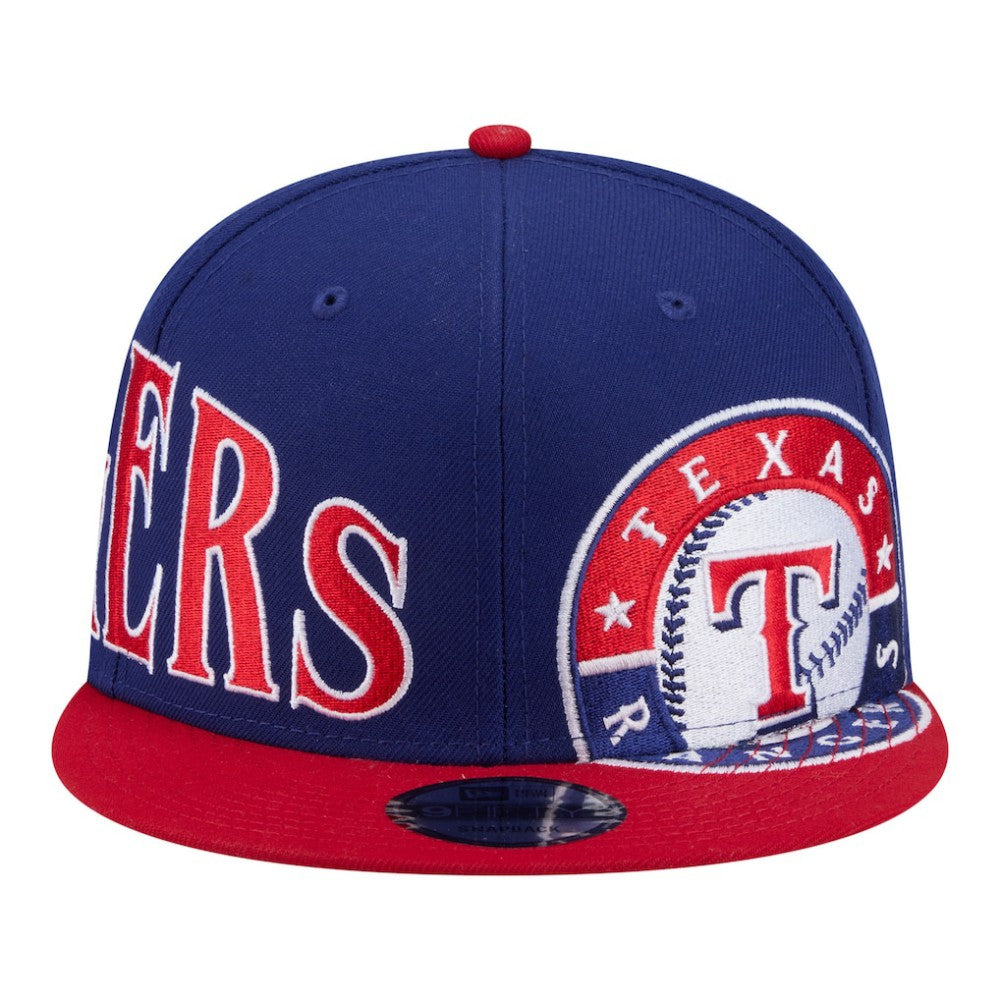 Texas Rangers New Era Stretched Two-Tone 9FIFTY Adjustable Hat discount
