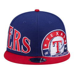 Texas Rangers New Era Stretched Two-Tone 9FIFTY Adjustable Hat discount