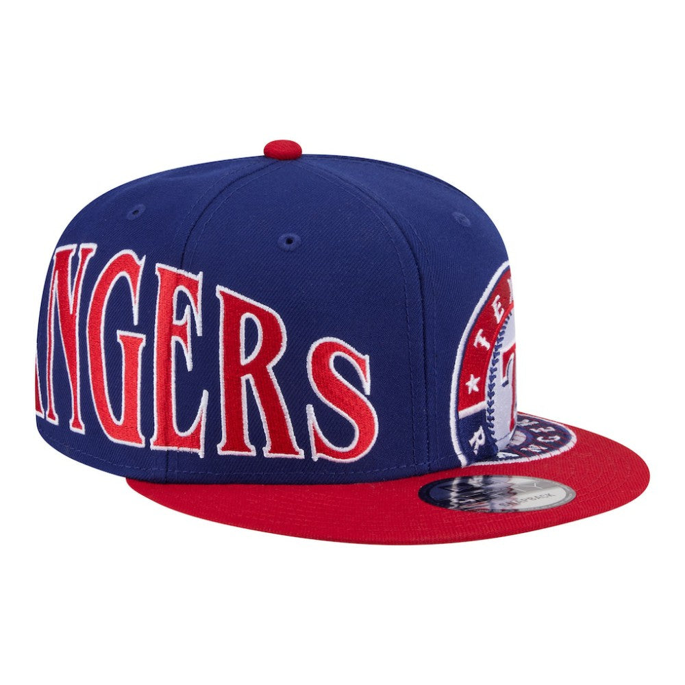 Texas Rangers New Era Stretched Two-Tone 9FIFTY Adjustable Hat discount