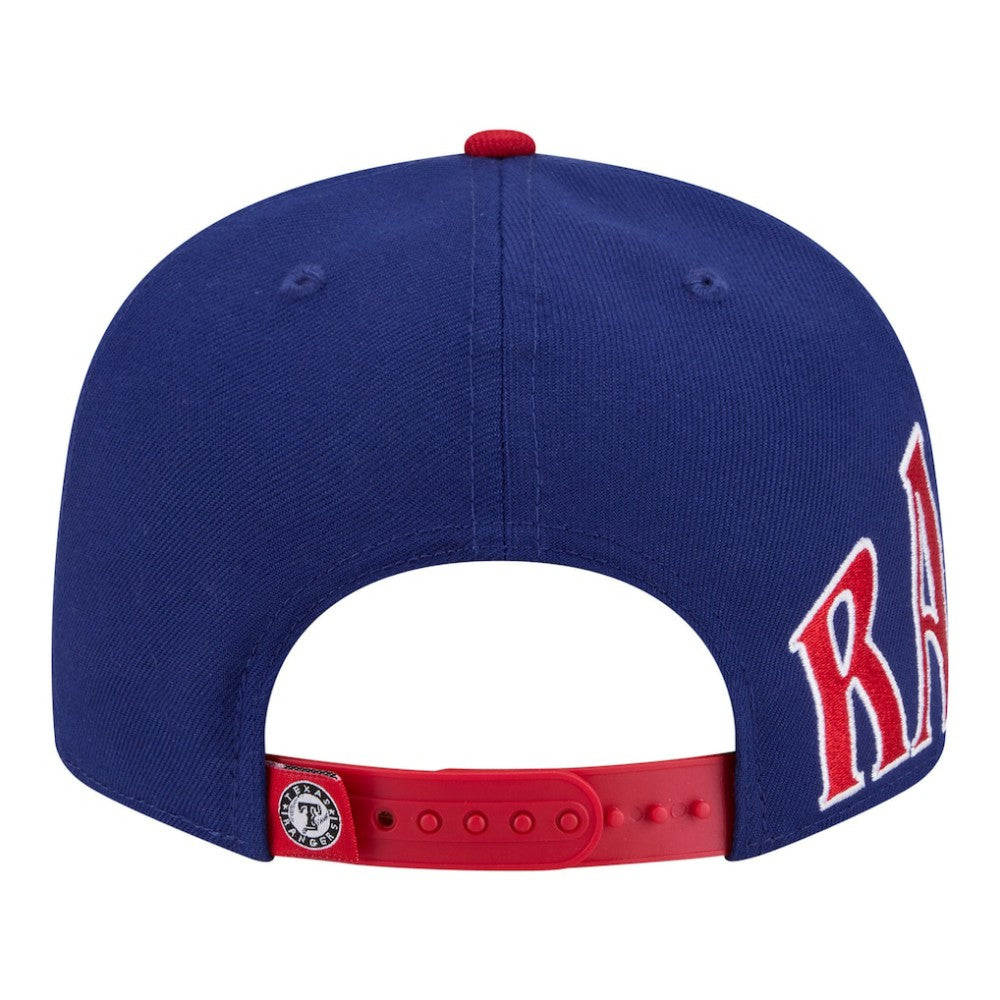 Texas Rangers New Era Stretched Two-Tone 9FIFTY Adjustable Hat discount